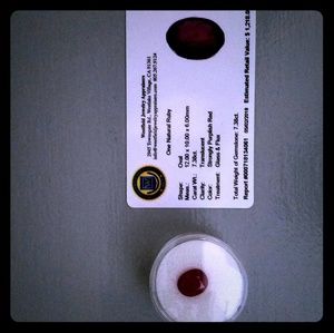 GIVE BEST OFFER! Natural Ruby
